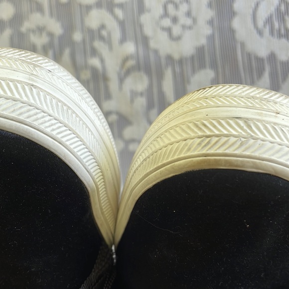 Keds Kate Spade black satin sneakers (sz 7) - Picture 9 of 10